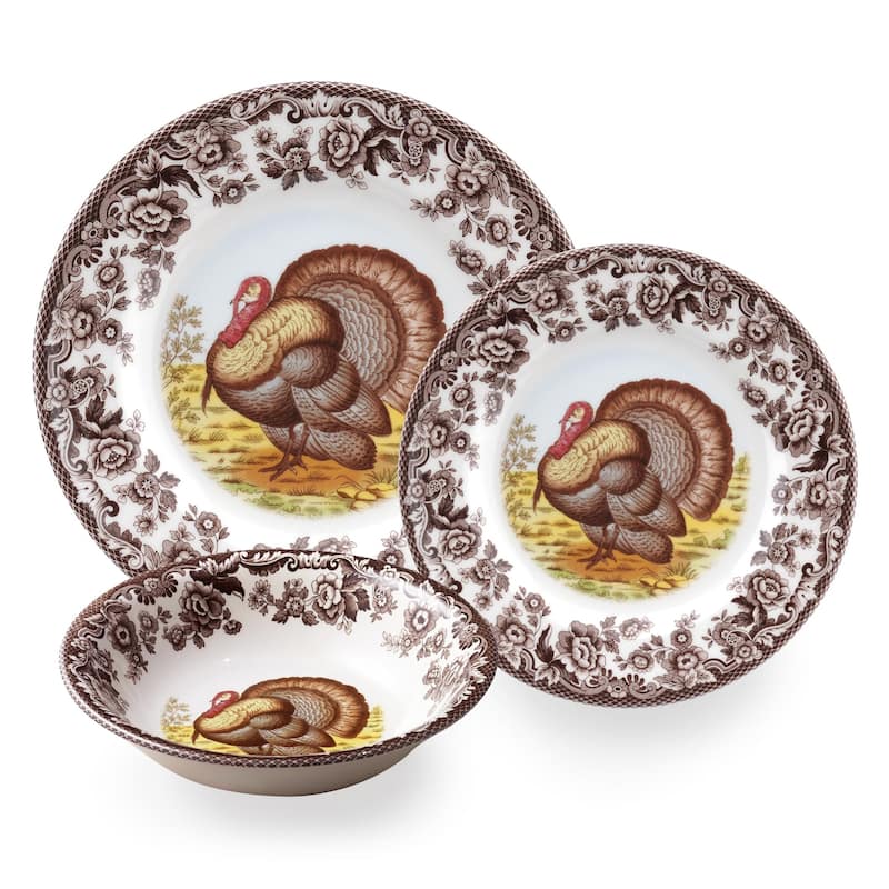 Spode Woodland Dinner Plate - Assorted Animals