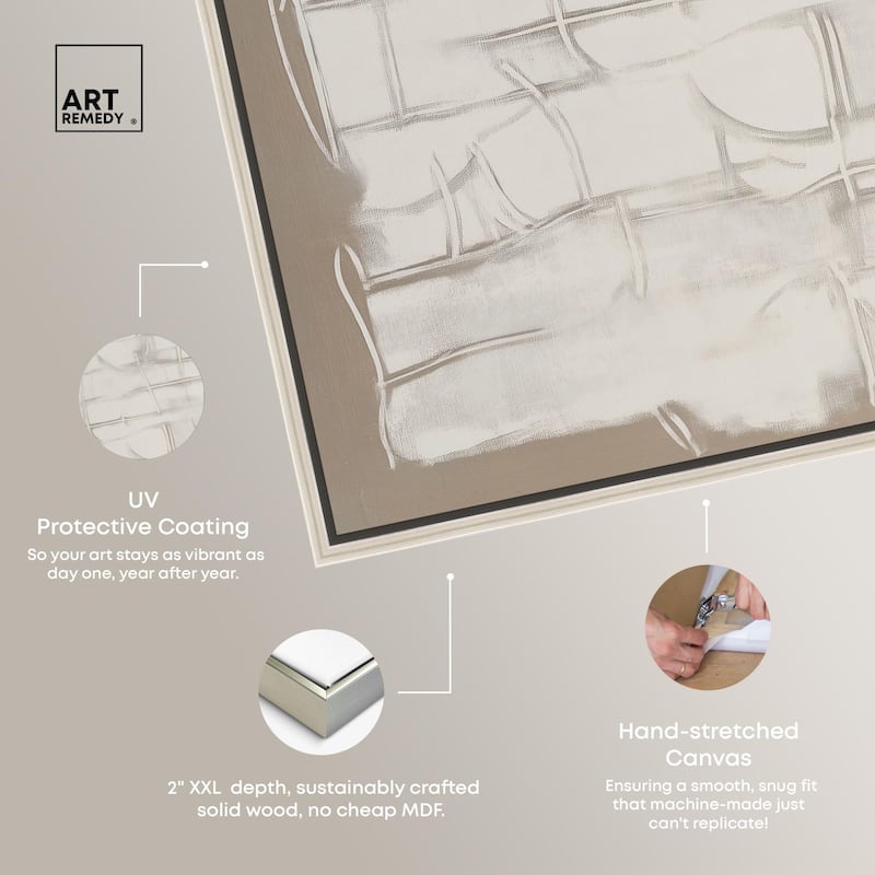 Underlying Order Canvas by Art Remedy