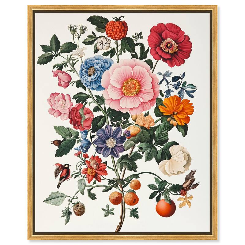 Goldenrod Grace Canvas by Art Remedy - 36" x 45" - Gold