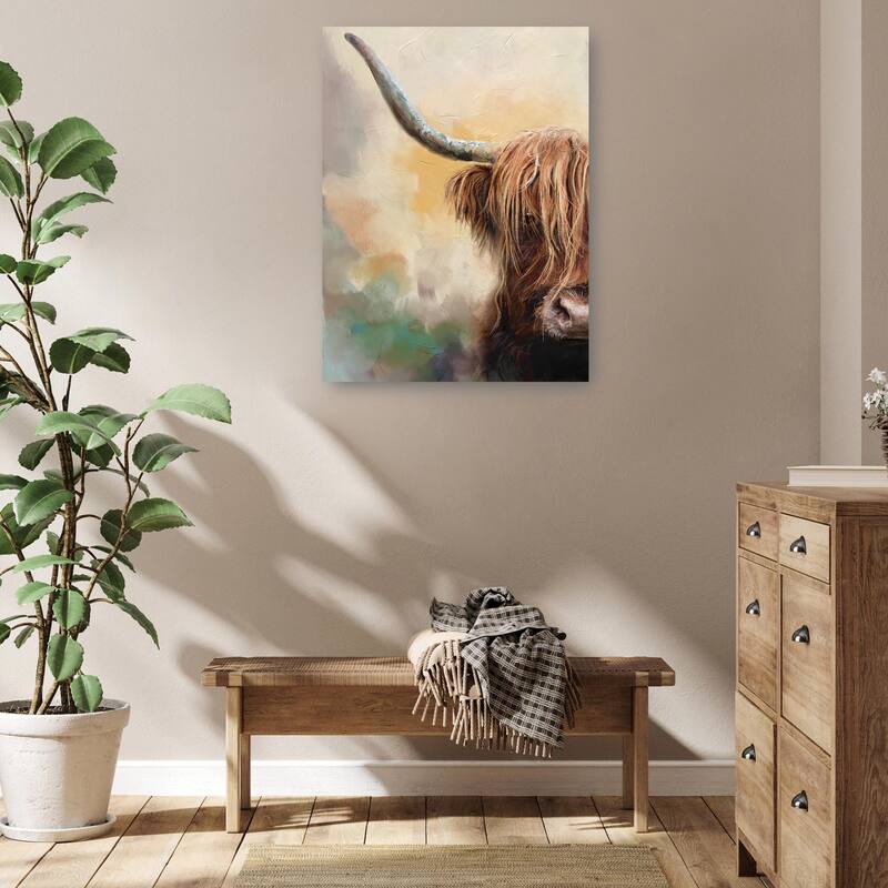 Highland By Studio Arts Canvas Art Print