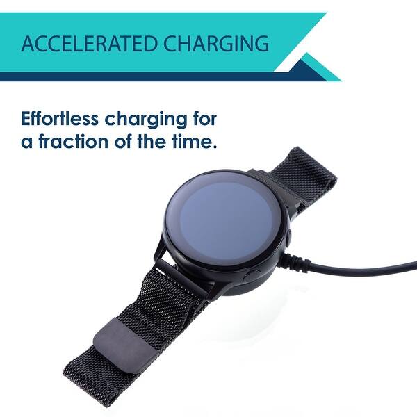 3ft Replacement Usb Charging Cable Charger For Samsung Galaxy Watch Active 2 1 Black Overstock