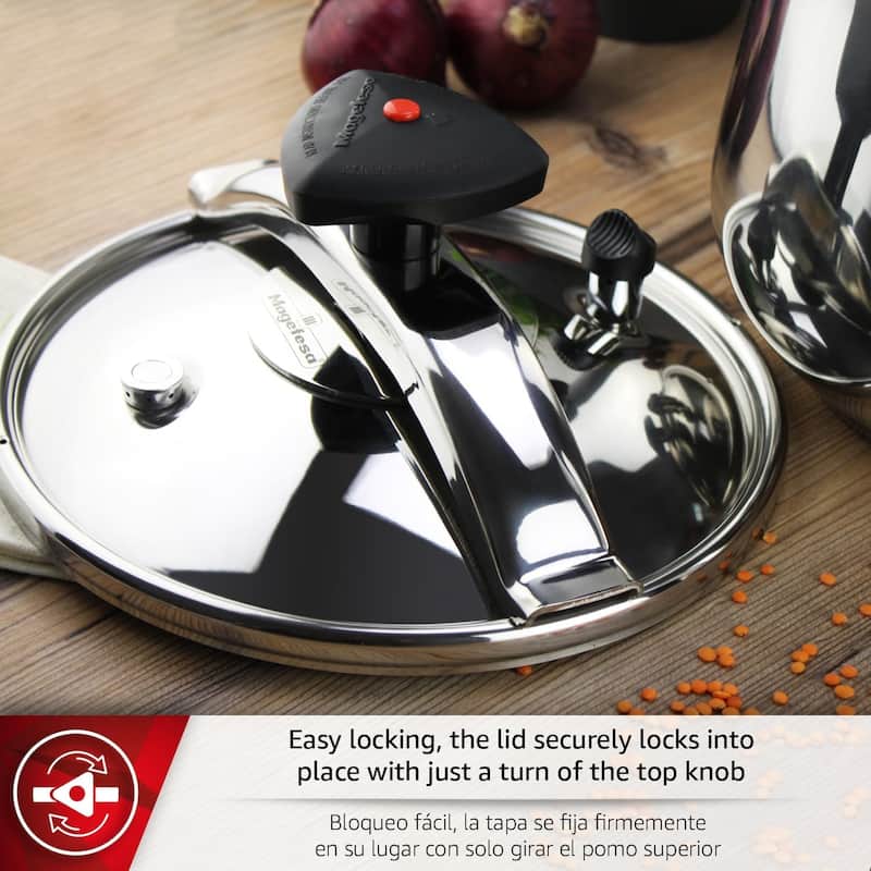 Magefesa Star Belly Stainless Steel Pressure Cooker