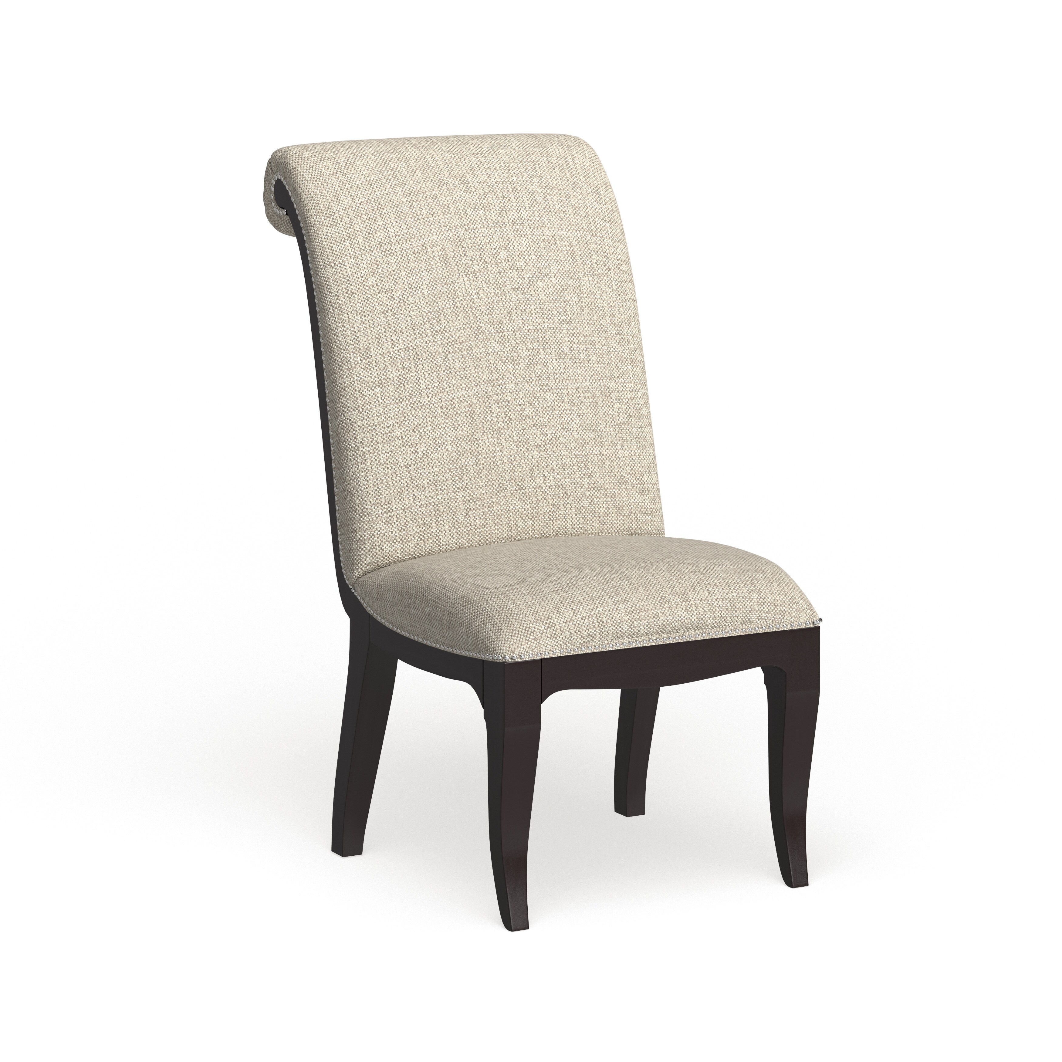 Scroll back 2025 leather dining chairs