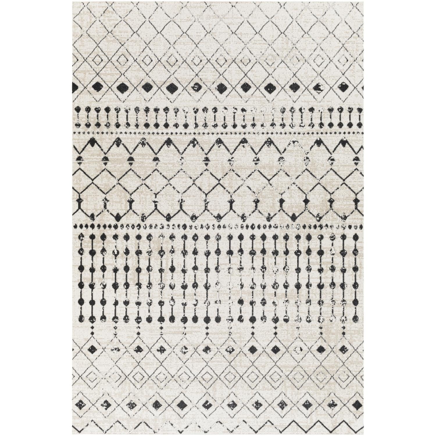 Livabliss Lavadora Vintage Washable Area Rug.