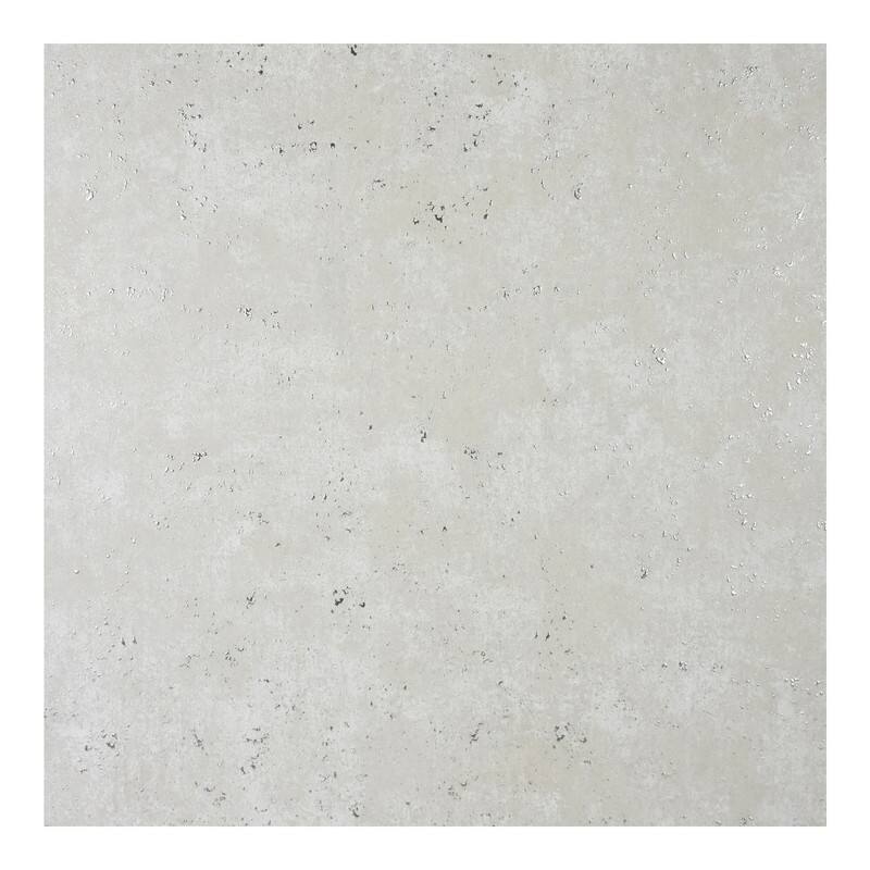 Brewster Drizzle Silver Speckle Wallpaper - 27.5 x 396 x 0.025