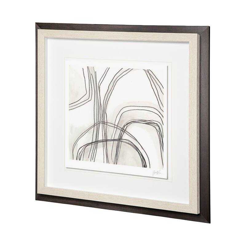 Custom Abstract Logic IV Framed Art Print
