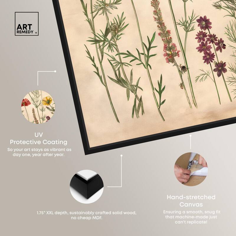 Pollinator Portrait II Canvas by Art Remedy