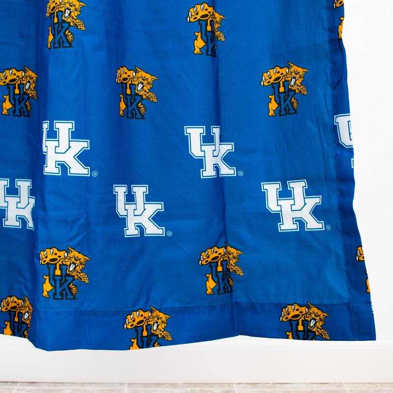 Kentucky Wildcats Printed Shower Curtain Cover - 70" x 72"