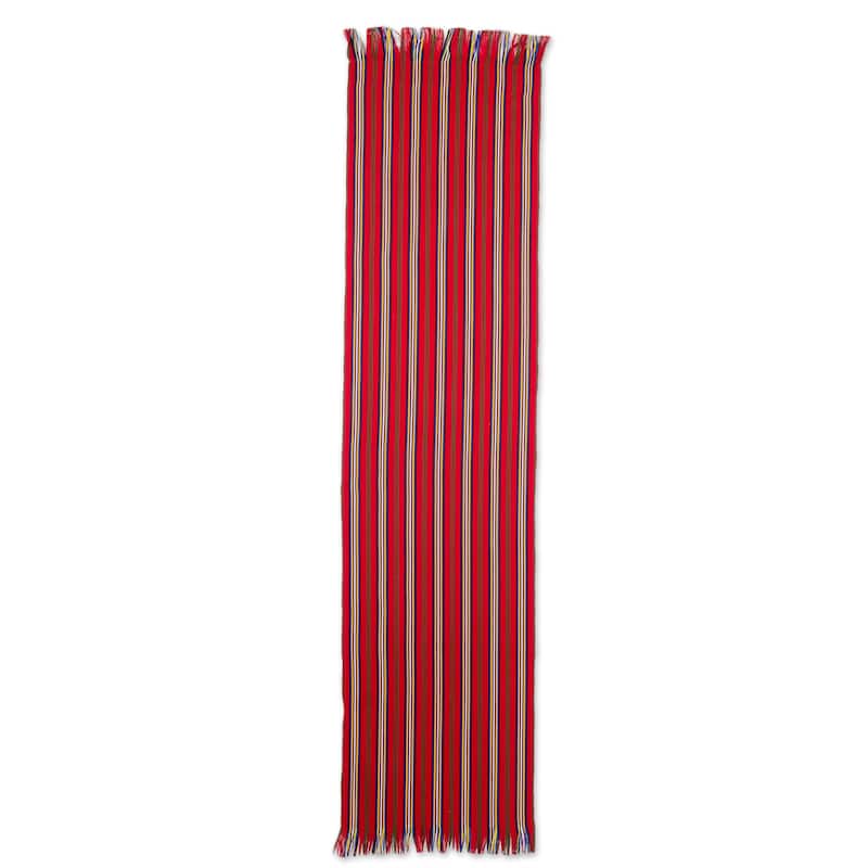 Handmade Latin FestivalCotton table runner (Guatemala)