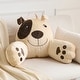 preview thumbnail 7 of 18, Sweet Home Collection Kids Character Shredded Memory Foam Bed Rest Pillow with Arms Dog