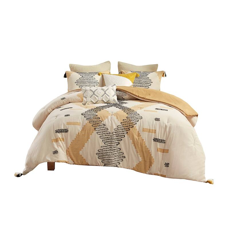 GDF Studio - Arizona 3-Piece Cotton Comforter Set