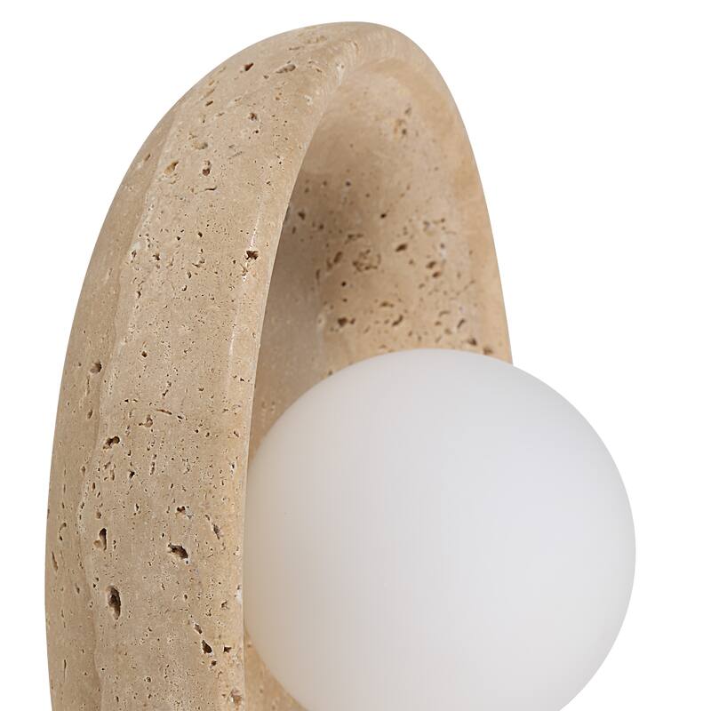 Renwil Myrtos 4.92" Height Wall Sconce, Beige