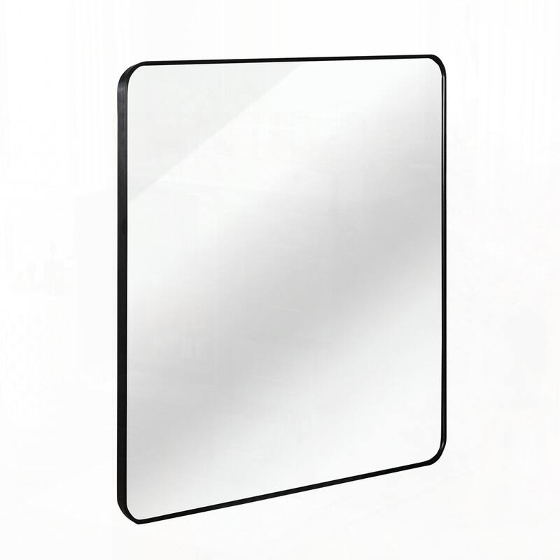 Metal Framed Round Bathrrom Mirror