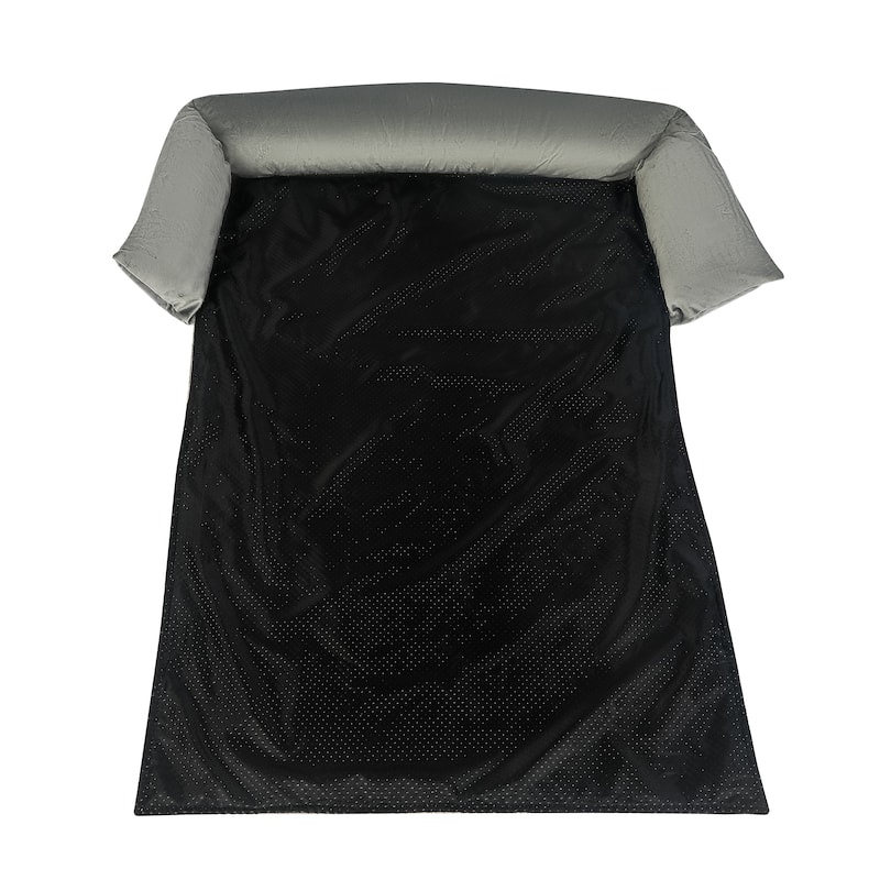 Adeco Velvet Pet Dog Cat Bed for Sofa Couch Bed or Car Blanket Mat