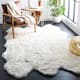 SAFAVIEH Handmade Sheepskin Aybek Genuine Pelt Rug