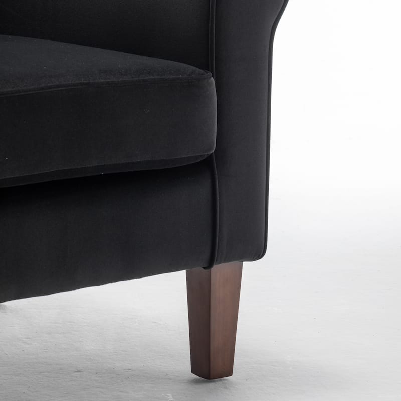 Traditional Rolled Arm Living Room Armchair