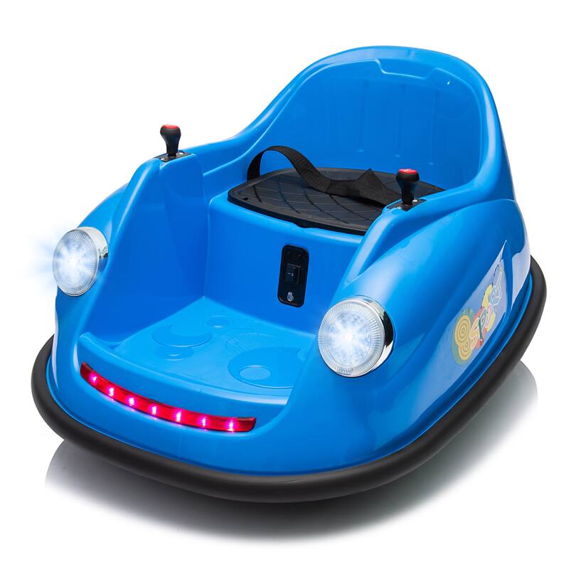 12V Kids Ride On Bumpin Bumper Car 360 Degree Spin