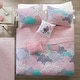 preview thumbnail 2 of 11, Intelligent Design Kids Bliss Pink Reversible Cotton Quilt Set with Throw Pillows