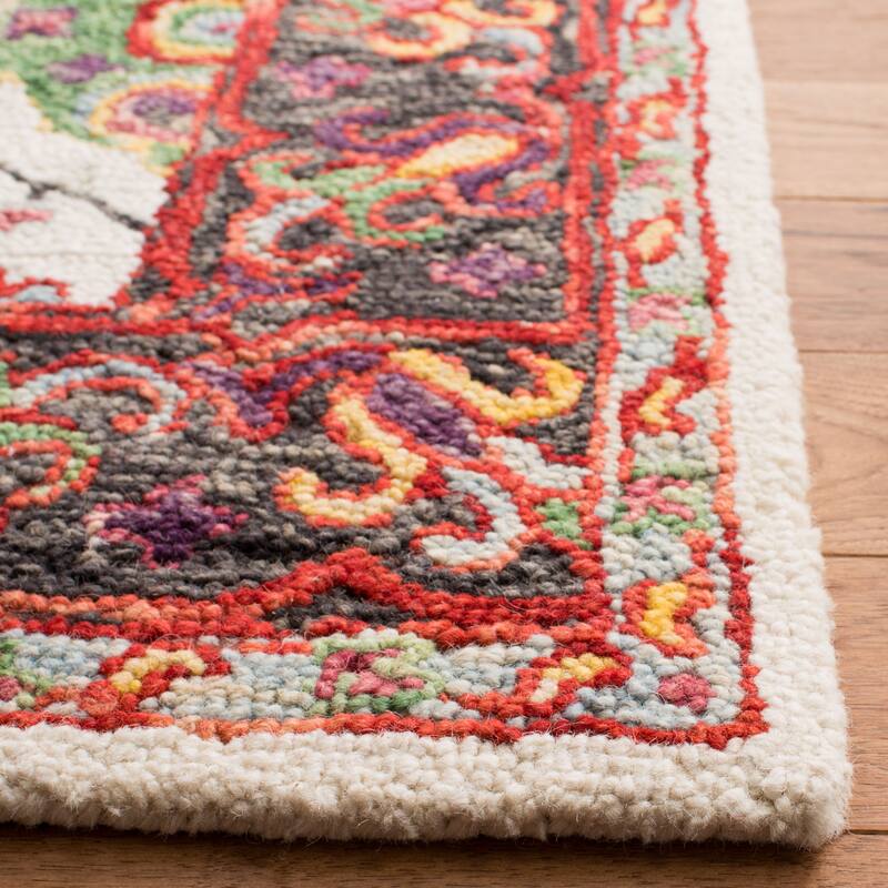 SAFAVIEH Handmade Trace Summer Oriental Wool Rug