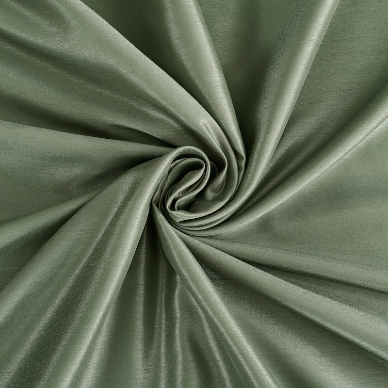 Sun Zero Evelina Faux Dupioni Silk Thermal Extreme Total Blackout Back Tab Curtain Panel, Single Panel