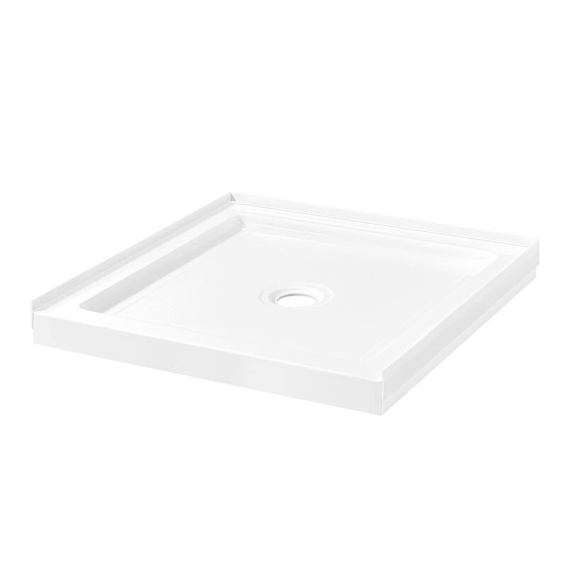 OVE DECORS Adena White Shower Base 60x36 in white