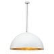 preview thumbnail 13 of 200, Industrial Oversized Metal Dome Pendant Light - Modern Farmhouse