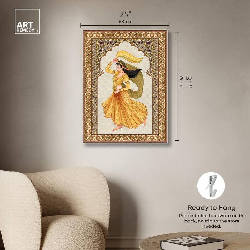 Dancing Princess Canvas by Art Remedy