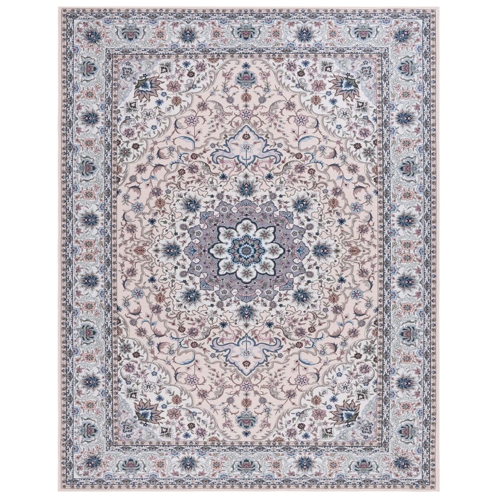 SAFAVIEH Tucson Machine Washable Slip Resistant Koidula Traditional Rug