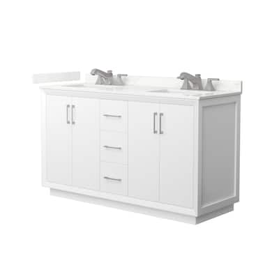 Wyndham Collection WCF414160D-QTZ-US3MXX Strada 60" Free Standing