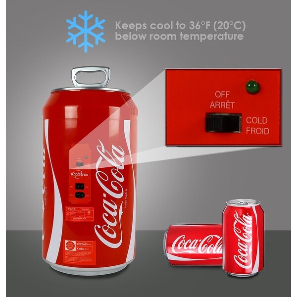 Coca-Cola Can Fridge, CC10 - 12 Cans - Bed Bath & Beyond - 10512410