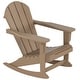 preview thumbnail 84 of 85, POLYTRENDS Laguna Adirondack Eco-Friendly Poly All-weather Outdoor Rocking Chair