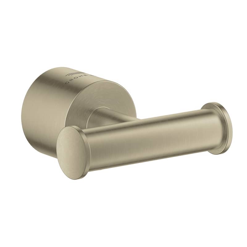Grohe 40 890 Atrio New Robe Hook - Brushed Nickel Infinity