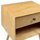 preview thumbnail 26 of 51, Middlebrook Mid-Century Solid Wood 1-Drawer, 1 Shelf Nightstand