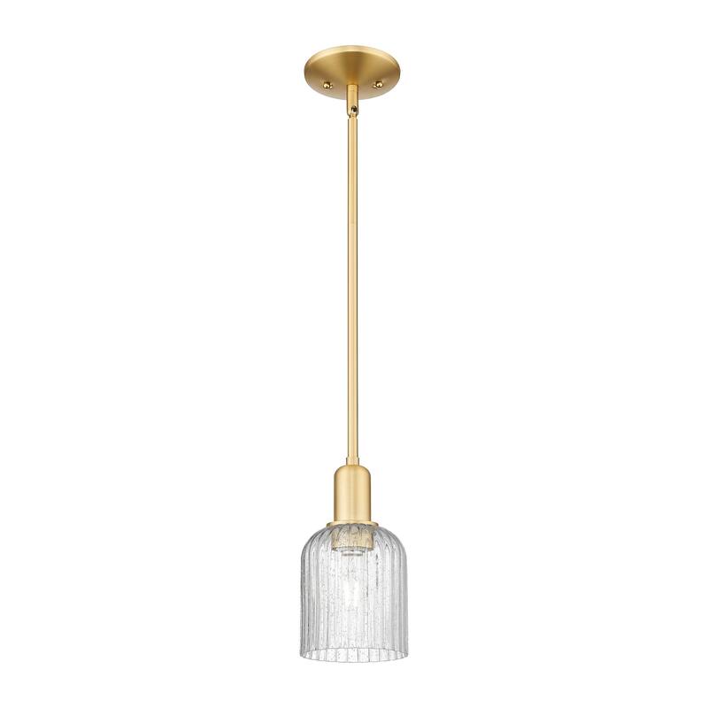 Innovations Lighting Downtown Urban - Bridal Veil - 1 Light 5" Stem Hung Mini Pendant