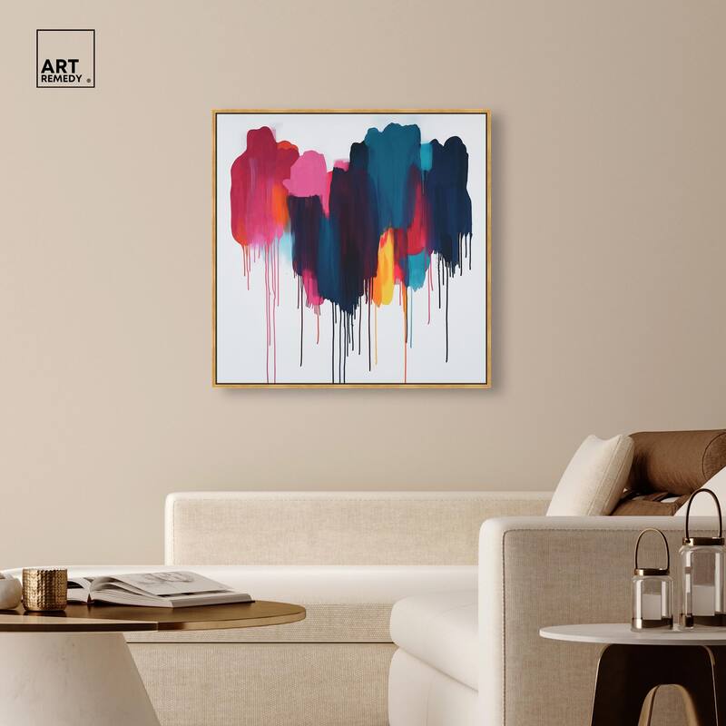 Glacier Color Glide Canvas by Art Remedy