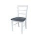 preview thumbnail 44 of 128, International Concepts Solid Wood Madrid Ladderback Chairs, Set of 2 - N/A