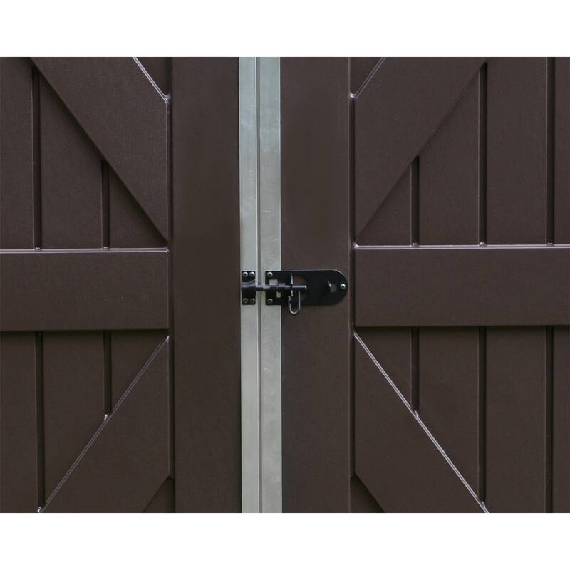 SkyLight 6 ft. x 3 ft. Tan Garden Outdoor Storage Shed - 6 ft x 3 ft