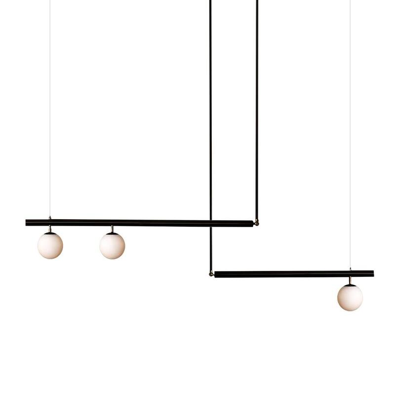 3-light Kitchen Island Linear Pendant Light