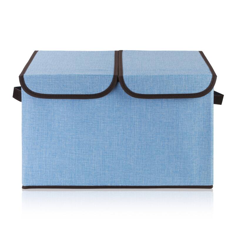 Enova Home Collapsible Storage Bins with Cover