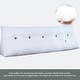 preview thumbnail 14 of 182, WOWMAX Large Reading Wedge Headboard Pillow for Bed Rest Back Support