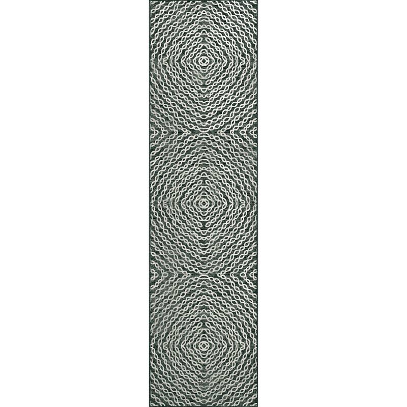 Indoor/ Outdoor Addison Bravado Link Washable Area Rug