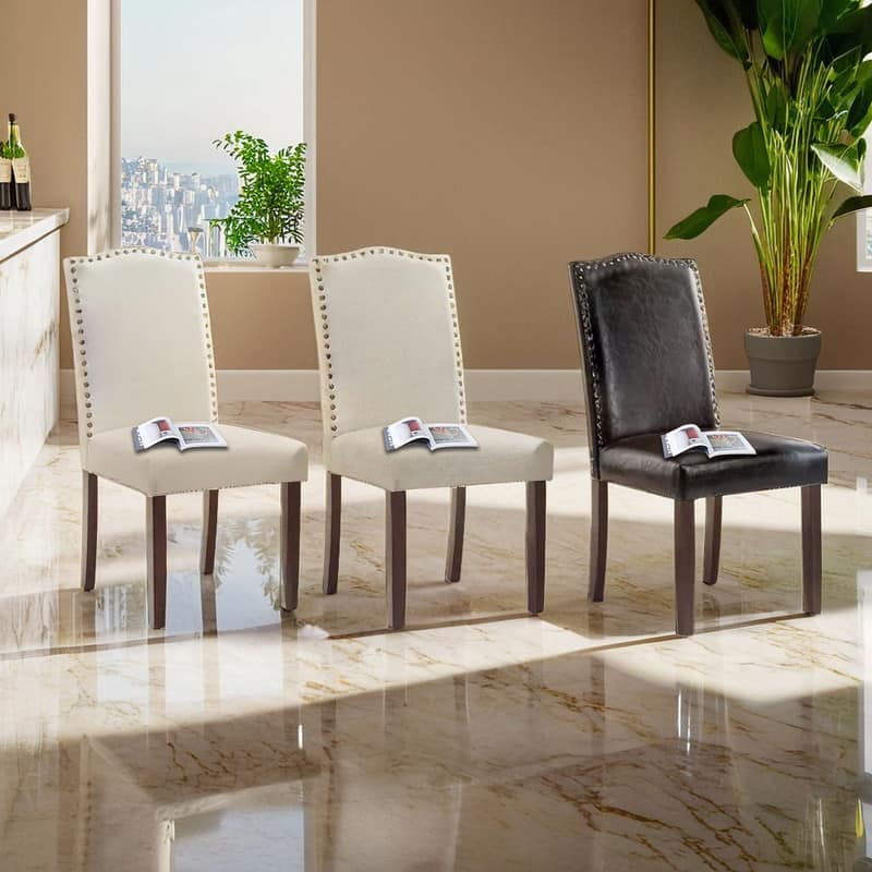 Dining Chairs With Upholstered Fabric