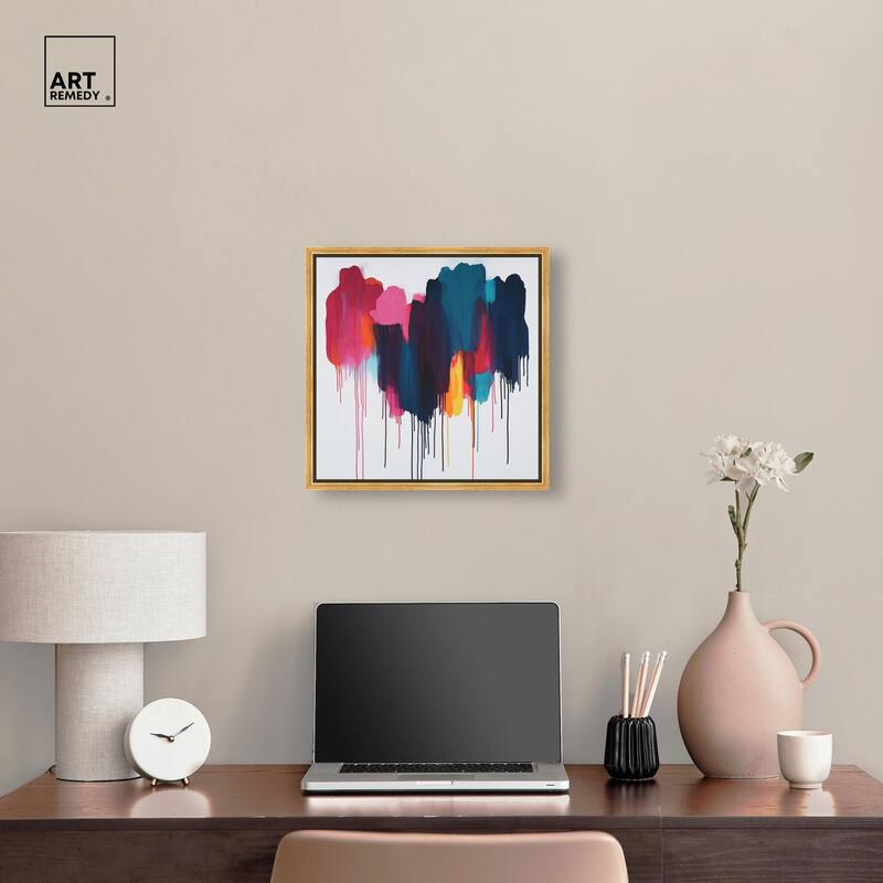 Glacier Color Glide Canvas by Art Remedy