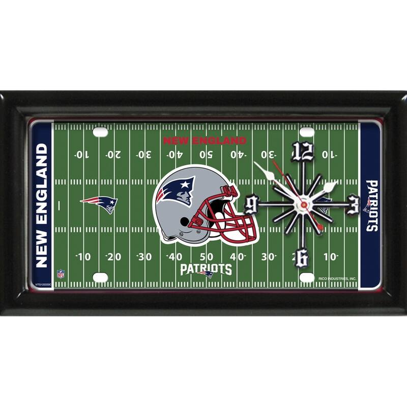New England Patriots Field Clock