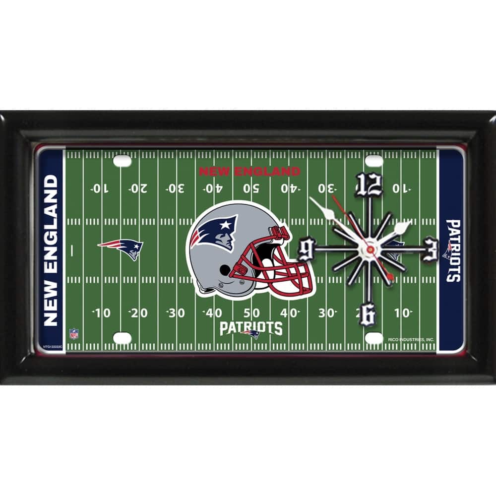 New England Patriots Field Clock