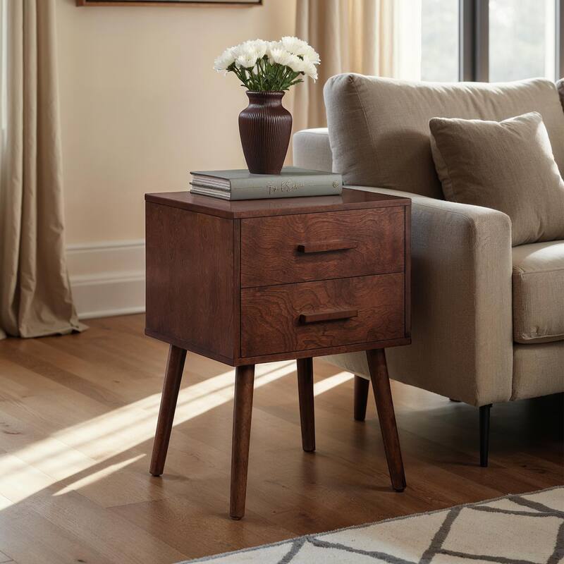 Convenience Concepts Oslo 2 Drawer End Table