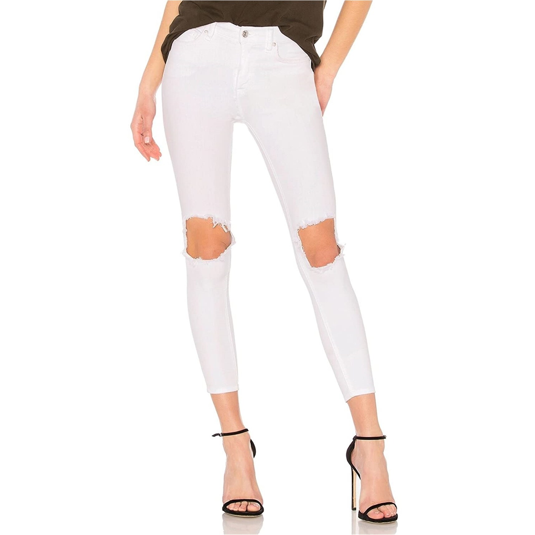 white free people jeans