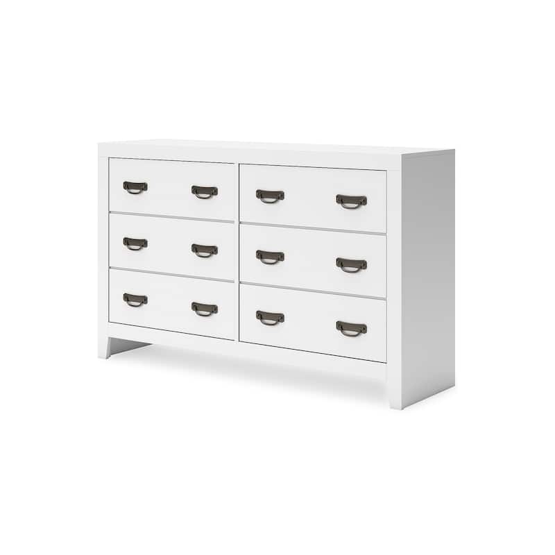 Signature Design by Ashley Binterglen White Dresser