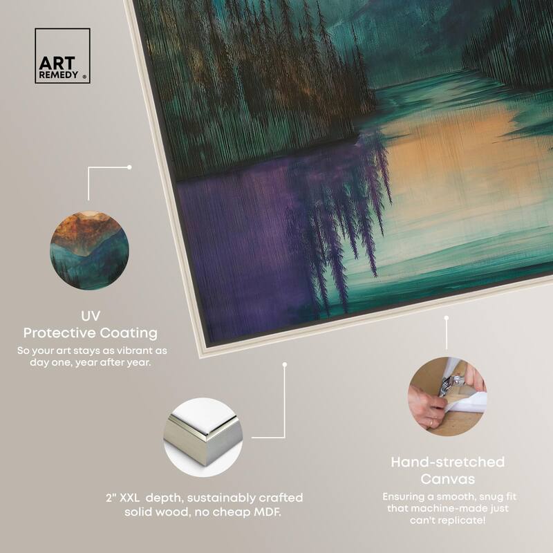 Secrets of the Lake Canvas by Art Remedy