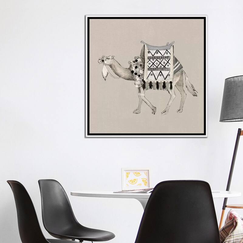 iCanvas "Exotic Camel II" by Tava Studios Framed